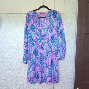 Lilly Pulitzer Seana Dress Triple Chill "Just A Lil Jelly"